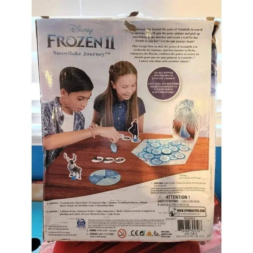 FROZEN 2 MATCHING GAME - NEW - BOX BUSTED BUT NEW